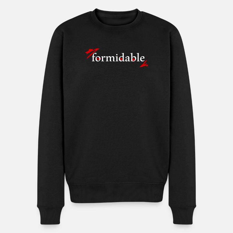 incroyablement formidable, la déclaration pour VOUS! - Pull Premium bio Homme - noir
