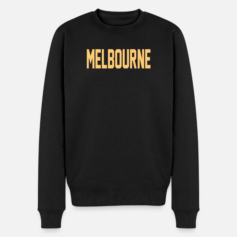 Melbourne - Pull Premium bio Homme - noir