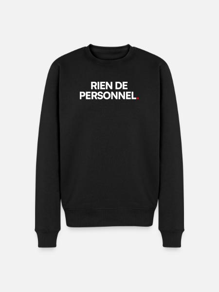 Rien de personnel - Pull Premium bio Homme - noir