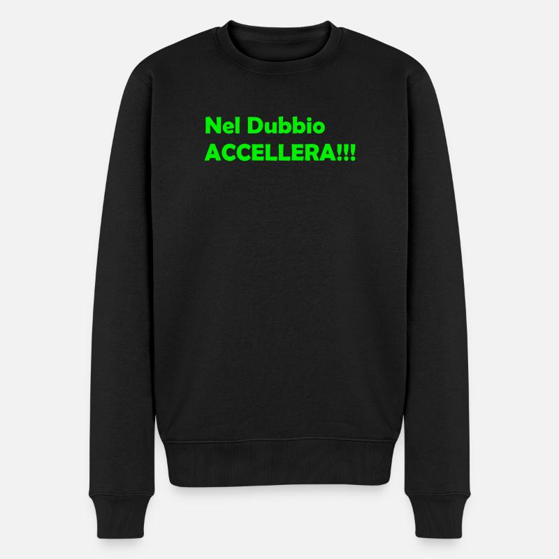 Nel_Dubbio_Accellera!!! - Pull Premium bio Homme - noir