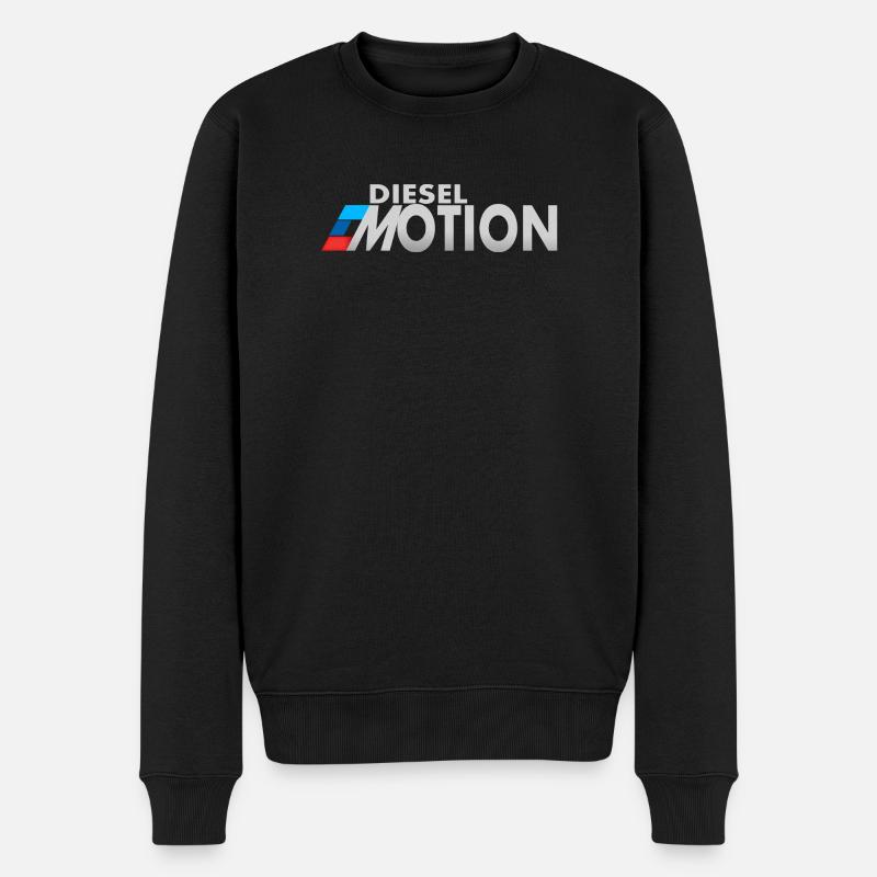 Émotions diesel - Pull Premium bio Homme - noir