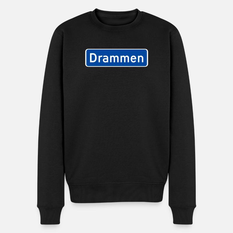 Drame - Pull Premium bio Homme - noir