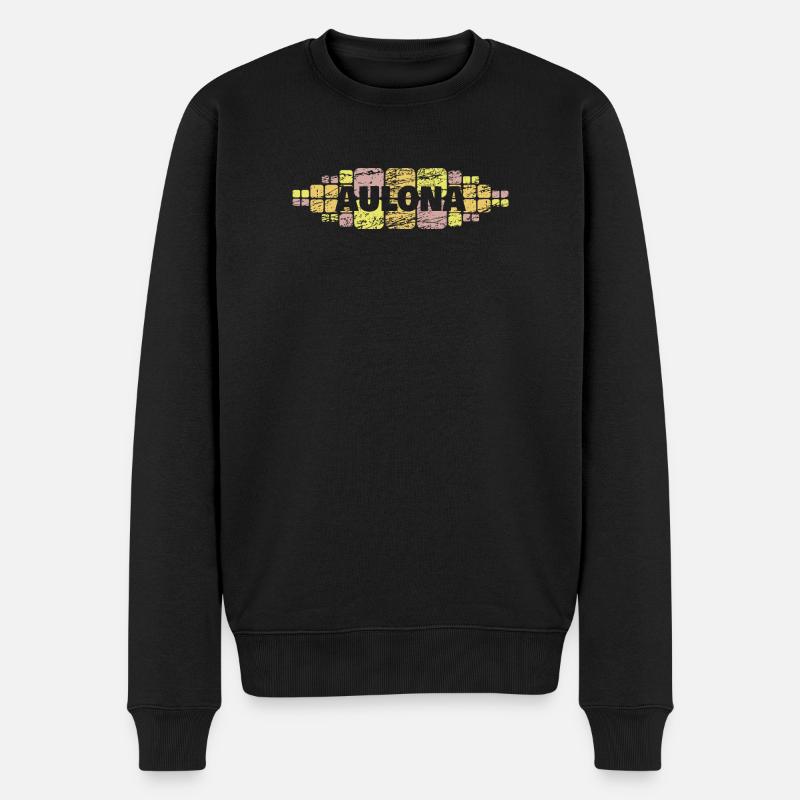 Cadeau pour Aulona - Pull Premium bio Homme - noir