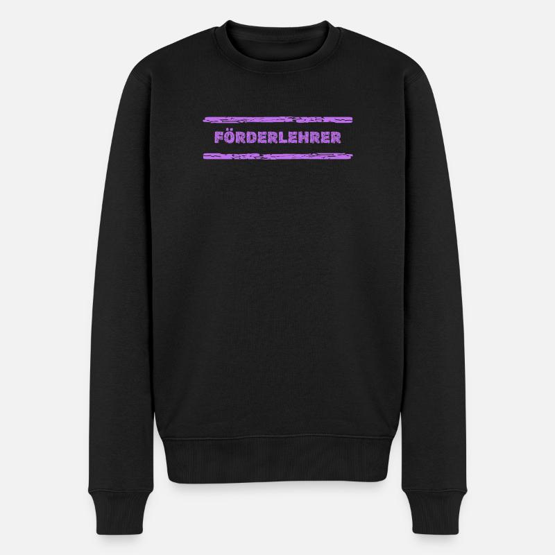 Cadeau pour l’enseignant de soutien - Pull Premium bio Homme - noir