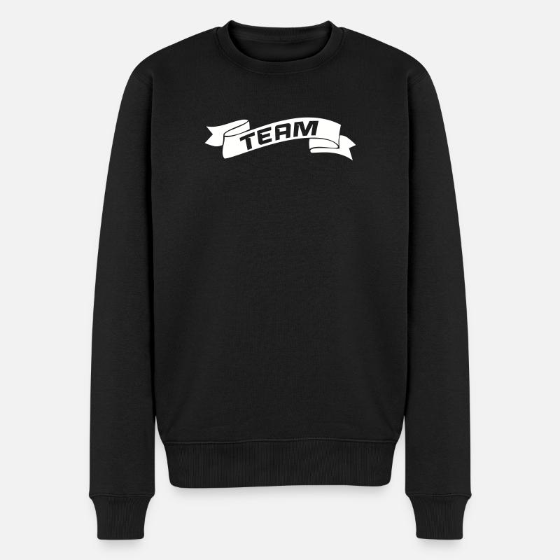 Équipe - Pull Premium bio Homme - noir