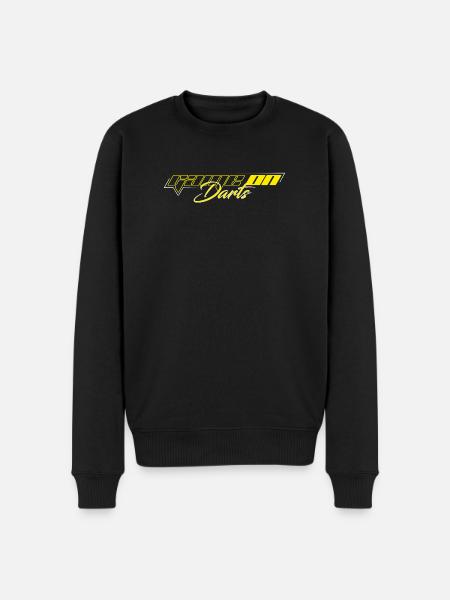 GAME ON DARTS - Men's Premium Organic Jumper - black