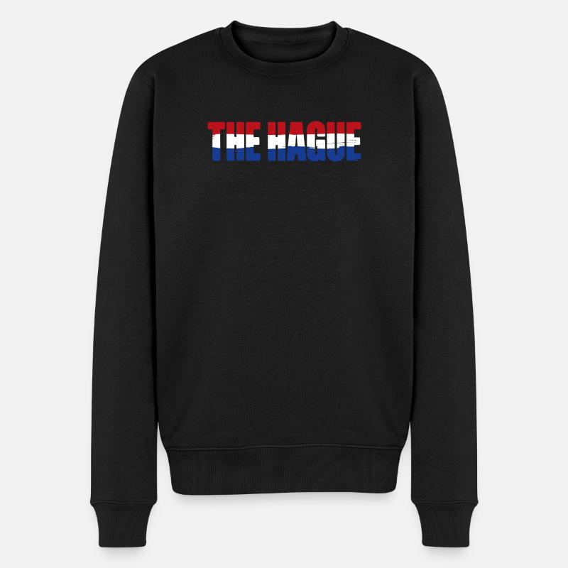 La Haye Pays-Bas La Haye - Pull Premium bio Homme - noir