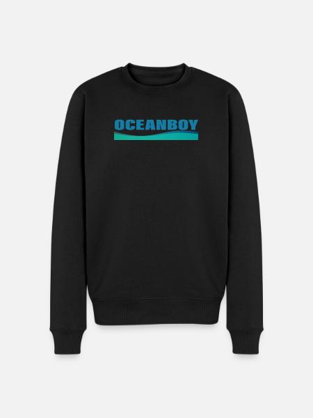 GARÇON OCÉAN - Pull Premium bio Homme - noir
