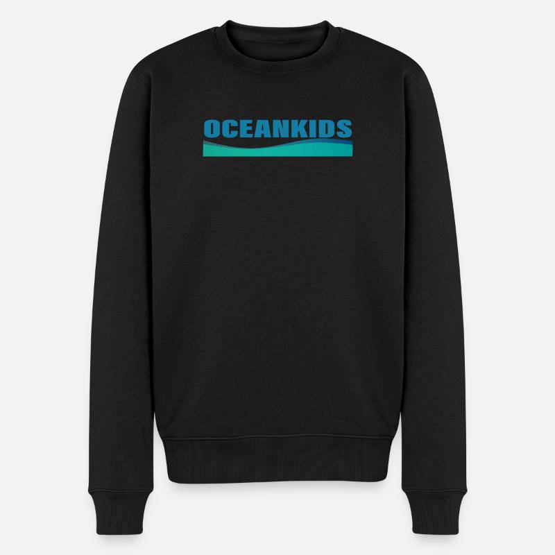 OCEANKIDS - Pull Premium bio Homme - noir