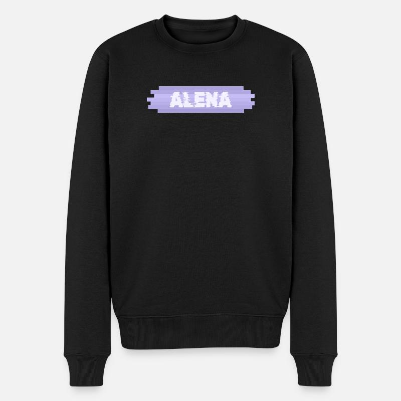 Alena en mère - Pull Premium bio Homme - noir