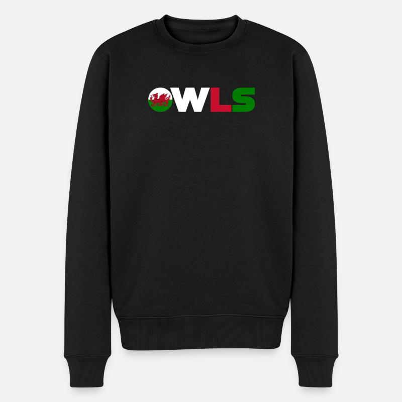 Pays de Galles - Pull Premium bio Homme - noir