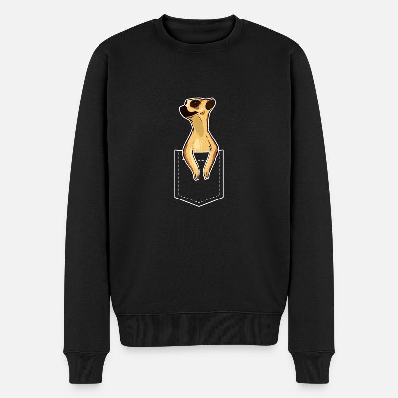 Suricate - Pull Premium bio Homme - noir
