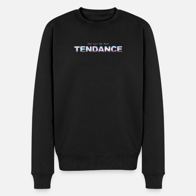 TENDENZ - Männer Premium Bio Pullover - Schwarz
