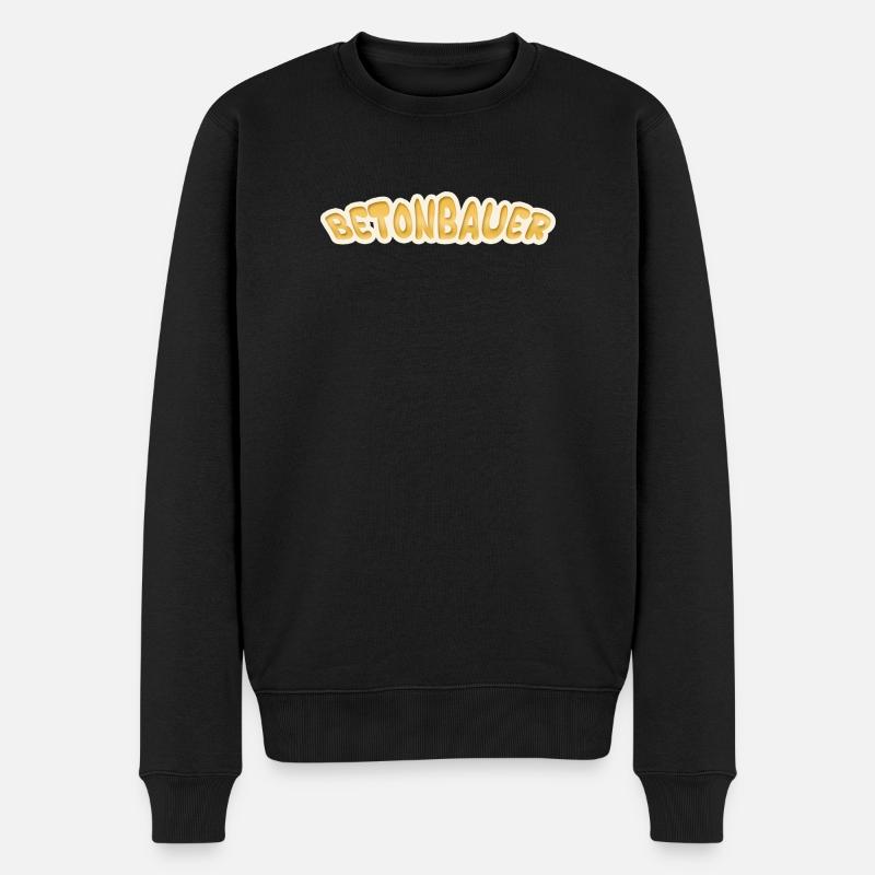 Bétonnier - Pull Premium bio Homme - noir
