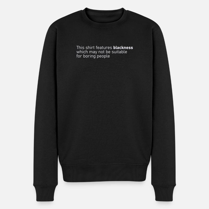 Noirceur - Pull Premium bio Homme - noir