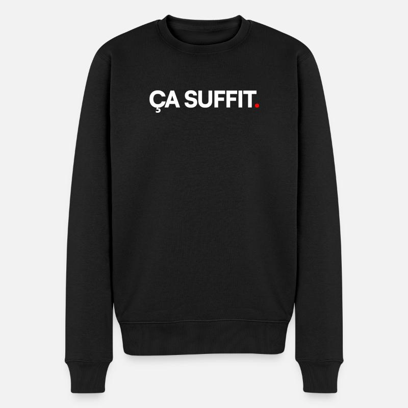 Ça suffit - Pull Premium bio Homme - noir