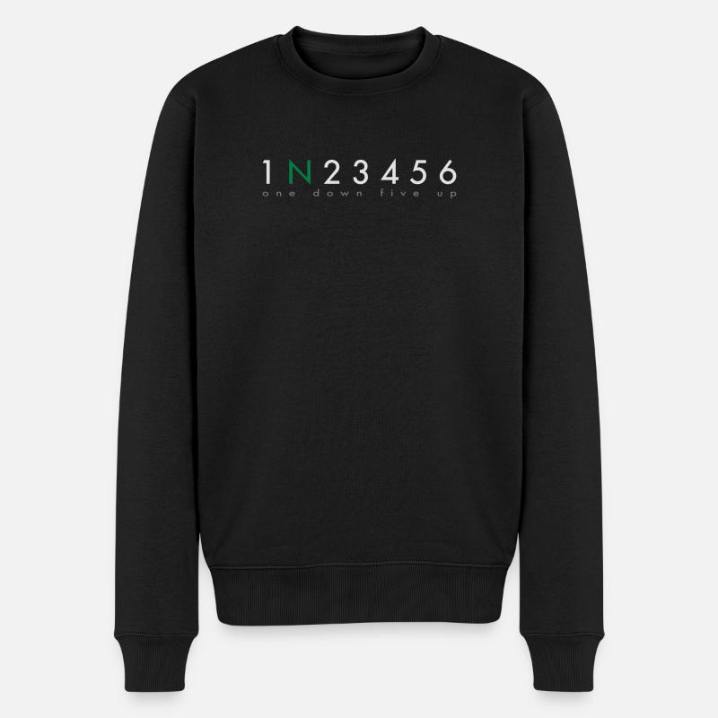 Motorcycle - Männer Premium Bio Pullover - Schwarz
