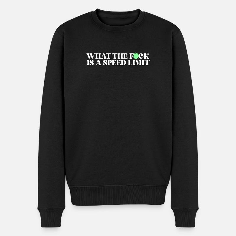Voiture - Pull Premium bio Homme - noir