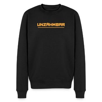 Indomptable - Pull Premium bio Homme - noir - Devant - Nico (187cm)