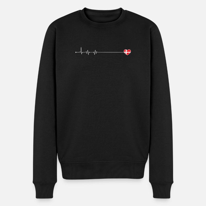 Détails de conception requis - Pull Premium bio Homme - noir