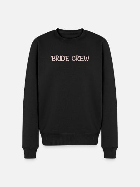 Bride Crew Wedding Party Bridal Crew - Men's Premium Organic Jumper - black