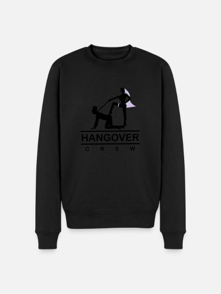 hangover 103 2c - Männer Premium Bio Pullover - Schwarz