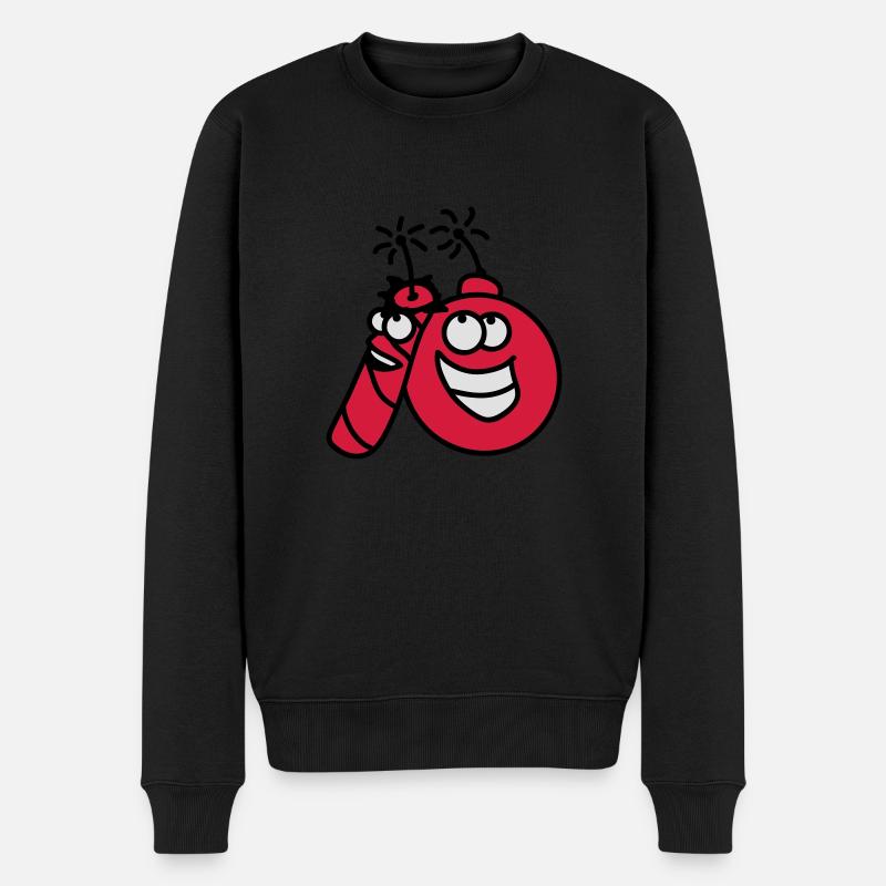 explosive - Pull Premium bio Homme - noir