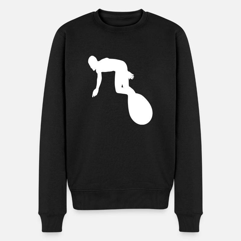 Surfeurs surfeurs surf surfeurs surfeurs - Pull Premium bio Homme - noir
