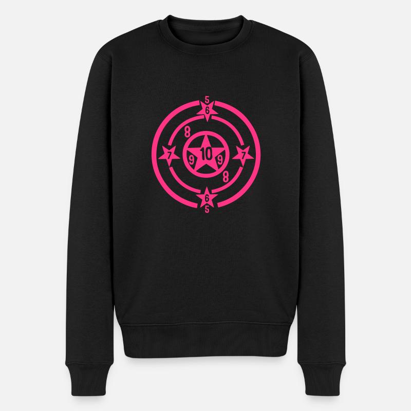 cible target ziel objetivo14 obiettivo1 - Pull Premium bio Homme - noir