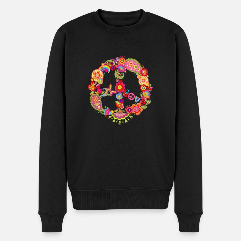 Amour-Romance - Pull Premium bio Homme - noir