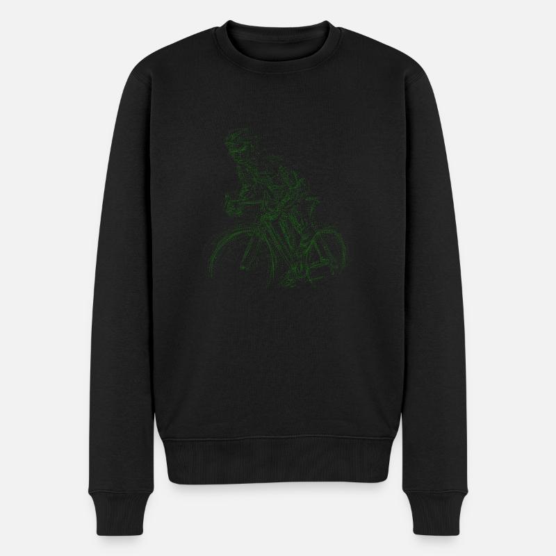 Cyclisme Sihouette - Pull Premium bio Homme - noir