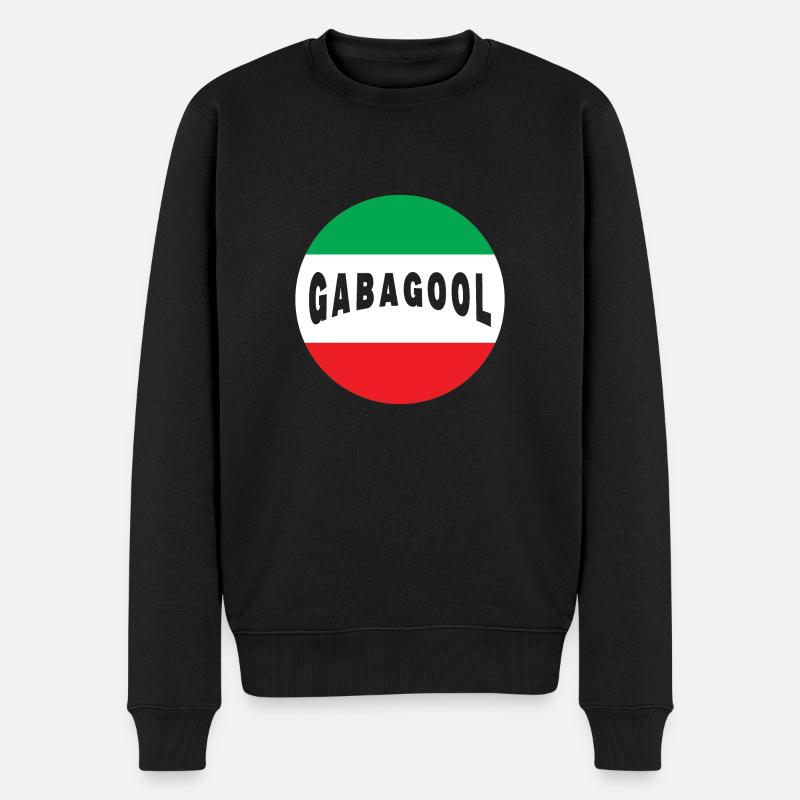 Gabagool - Männer Premium Bio Pullover - Schwarz
