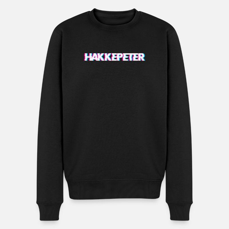 Hardtekk Tekk - Pull Premium bio Homme - noir