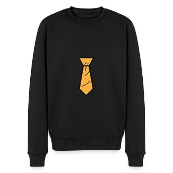 Costume de smoking avec cravate pour mariage - Pull Premium bio Homme - noir - Devant - Nico (187cm)