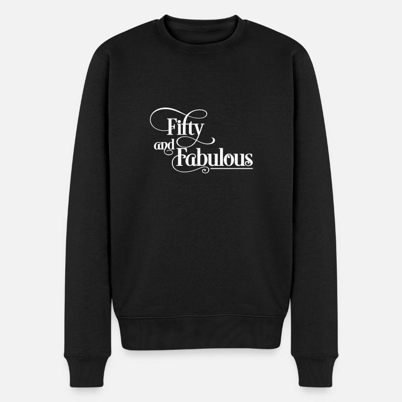 cinquante - Pull Premium bio Homme - noir