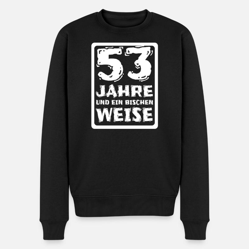 53 - Pull Premium bio Homme - noir