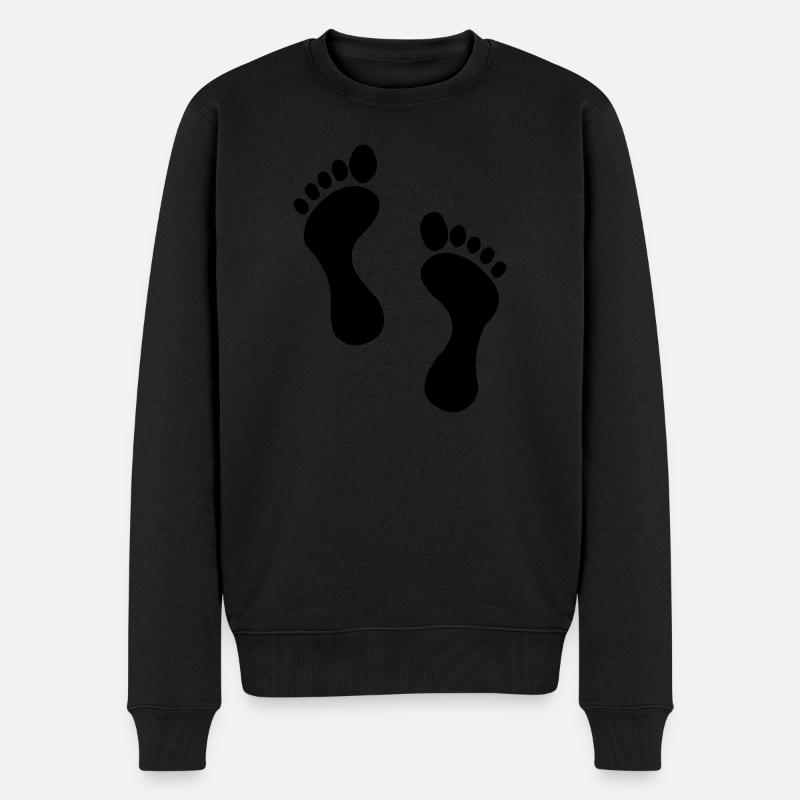 empreintes - Pull Premium bio Homme - noir