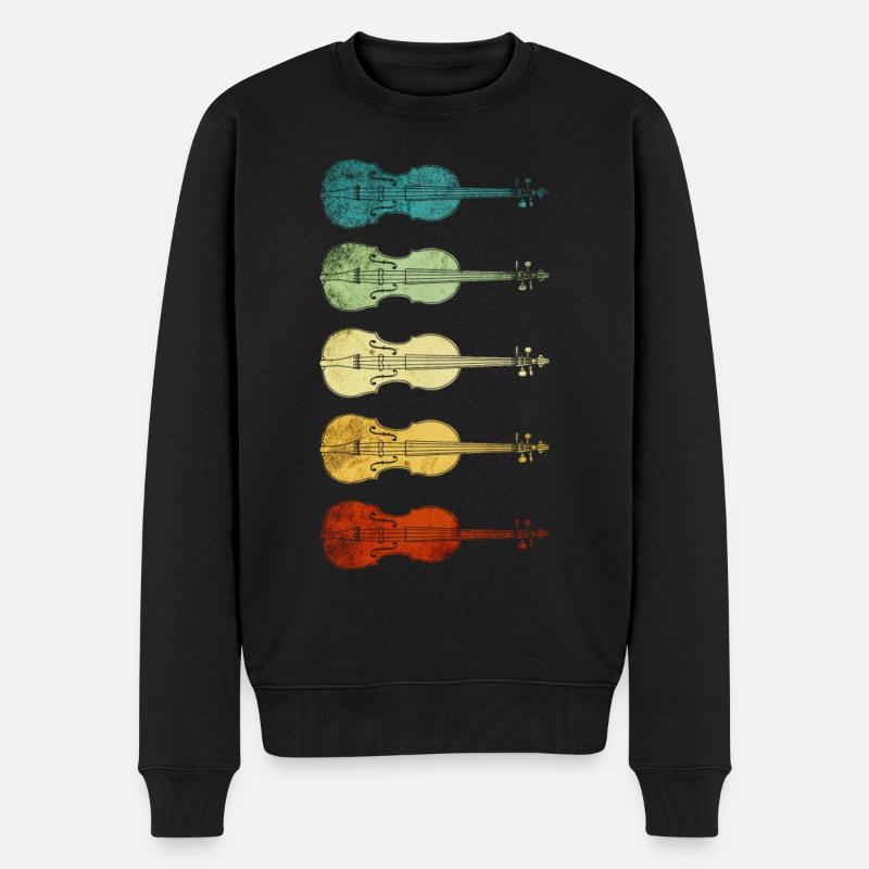 Instrument de violon Violon - Pull Premium bio Homme - noir