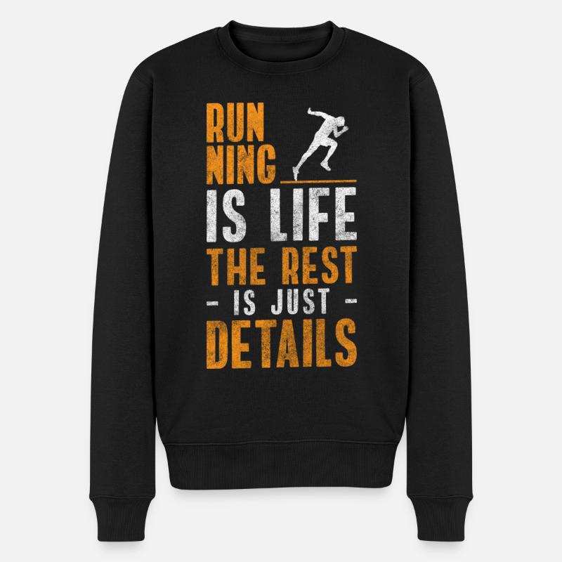 Marathon Sport Triathlon - Pull Premium bio Homme - noir