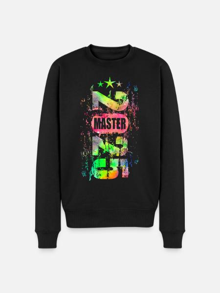 Master 2025 bunt - Männer Premium Bio Pullover - Schwarz