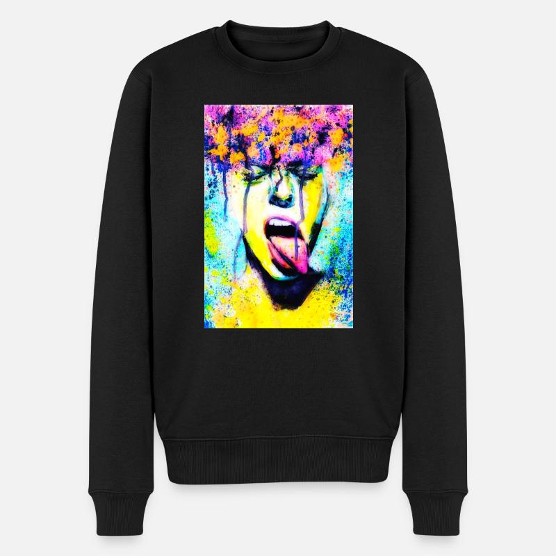 Bääää - Männer Premium Bio Pullover - Schwarz