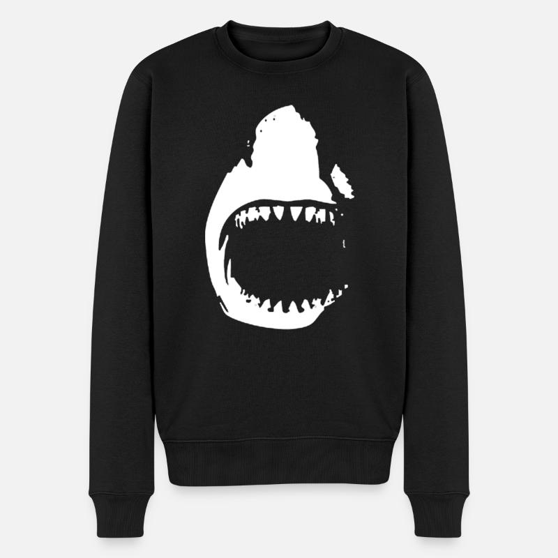 Shark Noir - Pull Premium bio Homme - noir