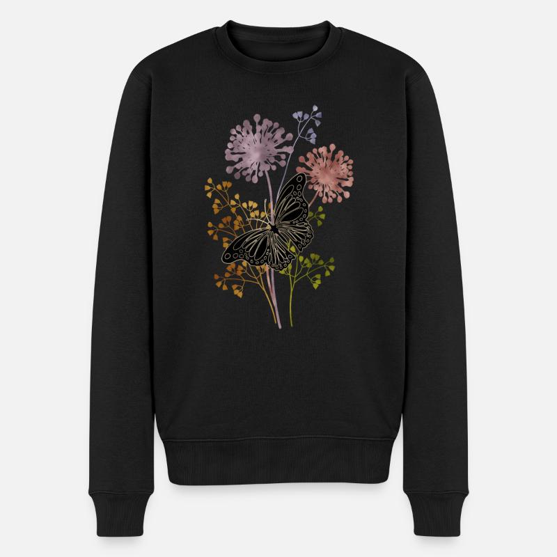 Papillon - Pull Premium bio Homme - noir