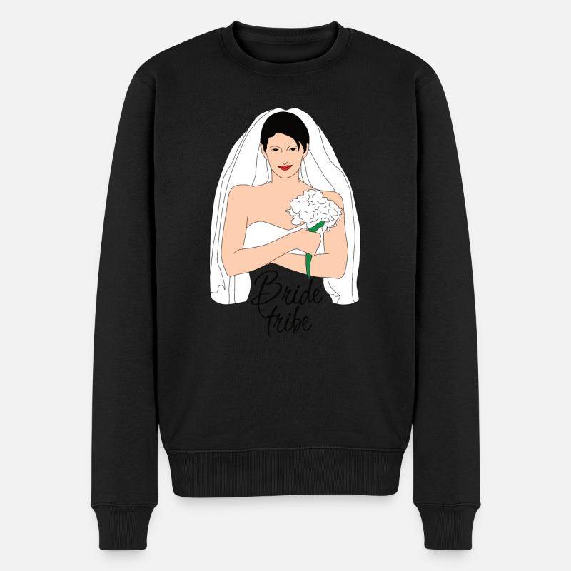 Bride Tribe Black 2 - Pull Premium bio Homme - noir