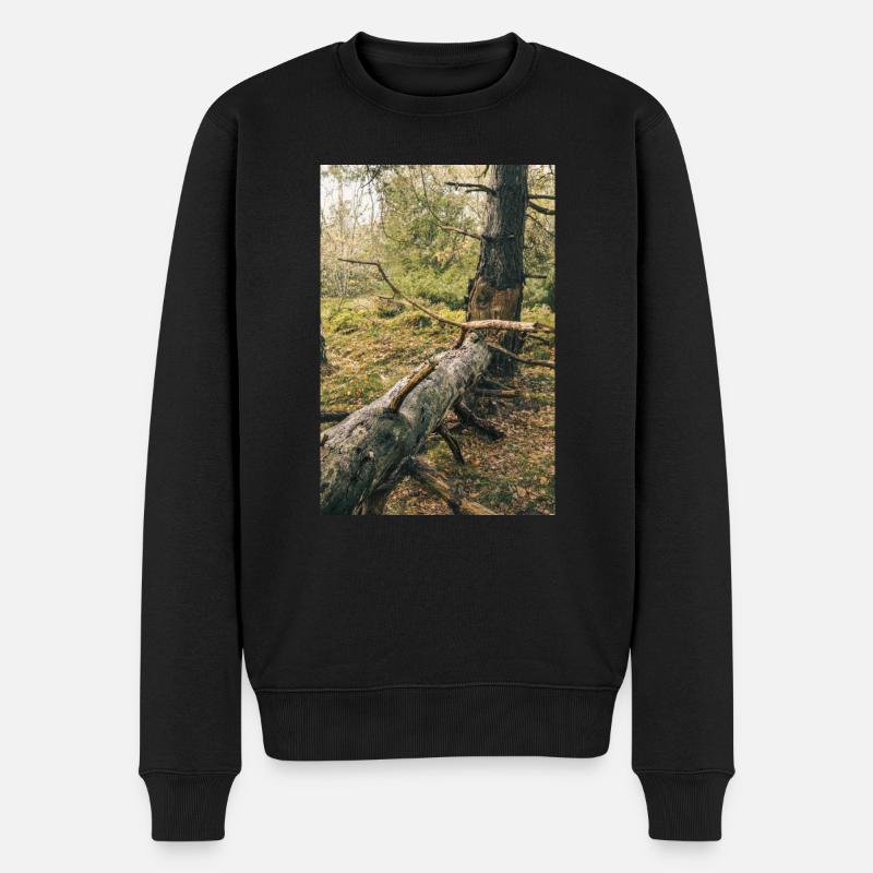 Forêt d’été - Pull Premium bio Homme - noir