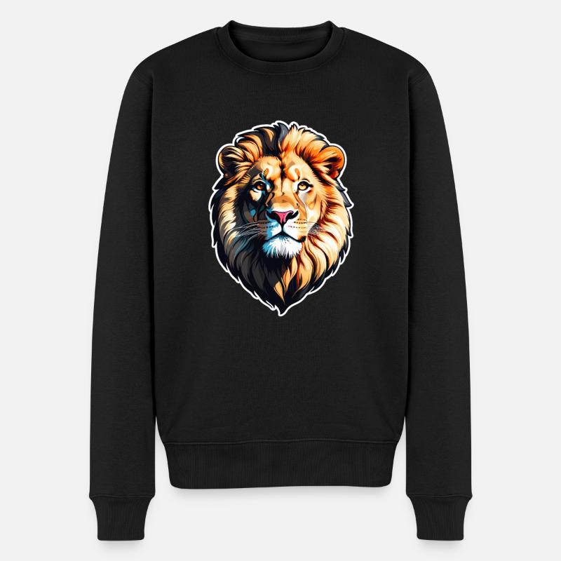 Le Roi - Pull Premium bio Homme - noir