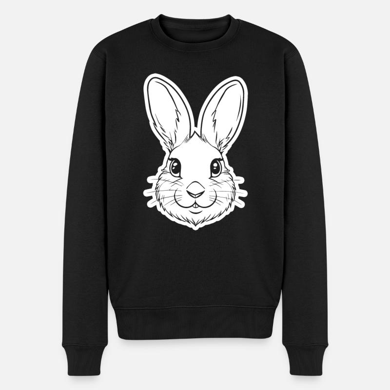 Lapin Lapin - Pull Premium bio Homme - noir