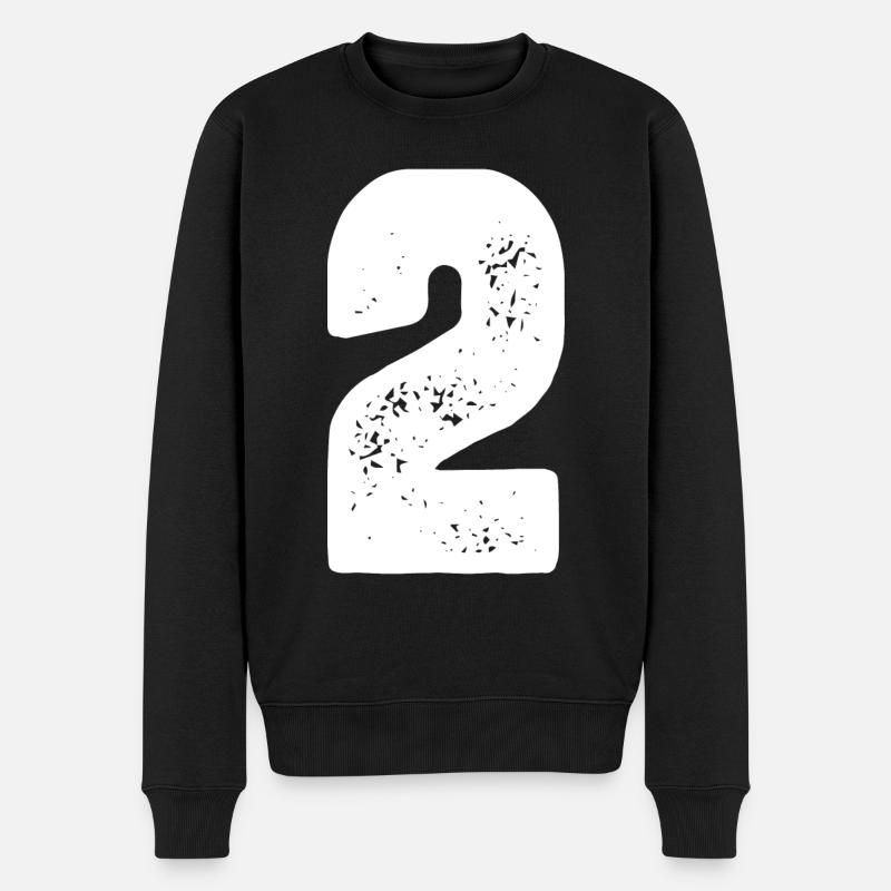 maillot 2 chiffres - Pull Premium bio Homme - noir