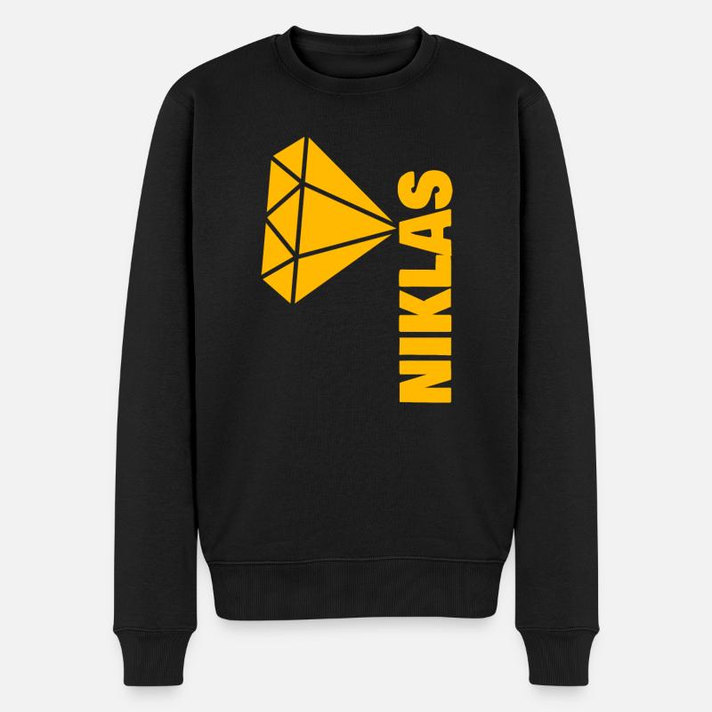 Cadeau pour Niklas - Pull Premium bio Homme - noir
