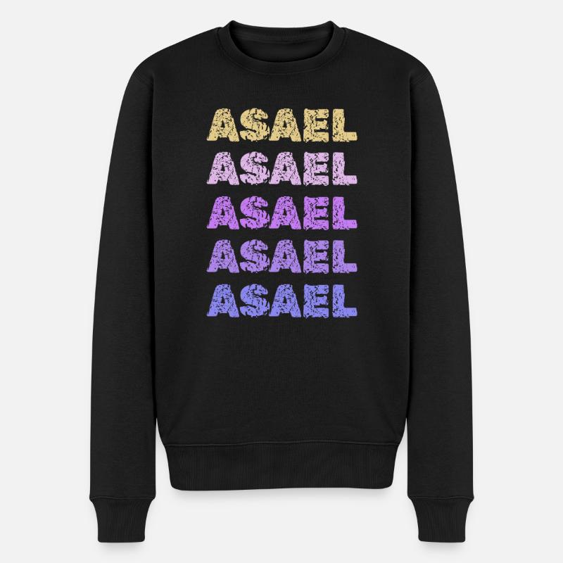 Asaël Asaël - Pull Premium bio Homme - noir